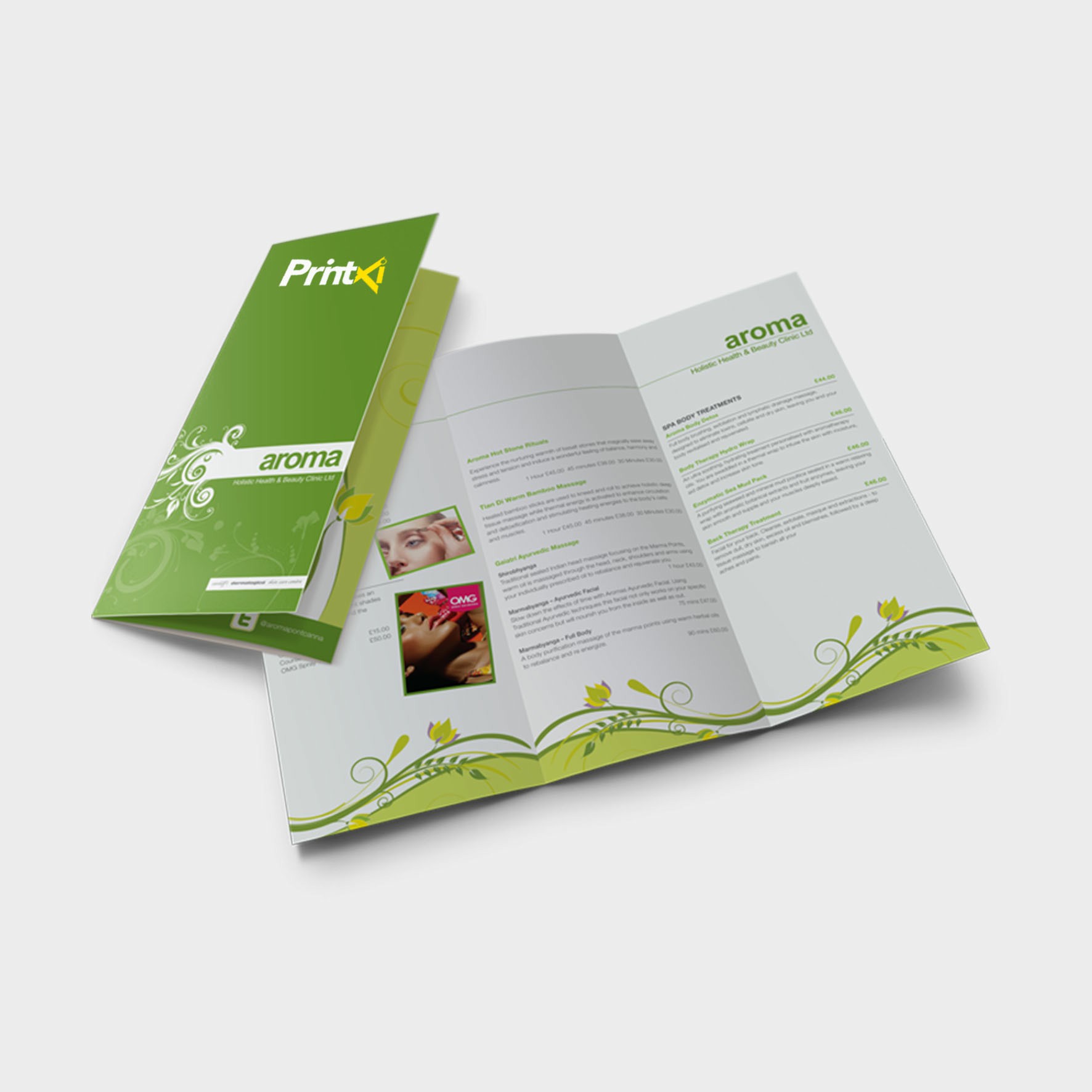 Dépliant A4 Ouvert 10 x 21 Fermé 3 Volets – Image 2